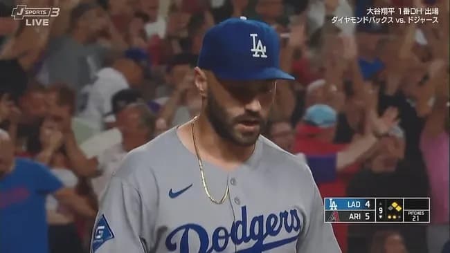 ドジャース守護神スコット、『日本人キラー』を襲名。山本由伸の勝利を4つ消し、今日大谷の勝利も消す