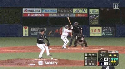 【オリックス対西武25回戦】オリックス・森友哉、９回裏に今季第１号３ランホームラン！！！！！！！！！！！！！！！！