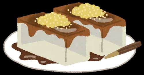 静岡名物の「くず餅」食うけども