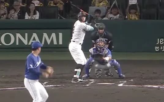 阪神、初回に打者9人で4点先制！！！佐藤輝明は今季98打点目をマーク！！！