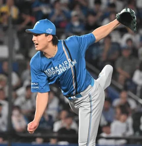【日本ハム】達孝太、プロ初完封で8勝目