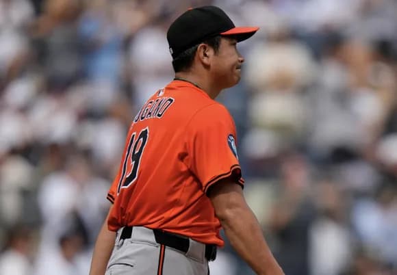 【朗報】菅野智之さん、防御率4.6410勝10敗投球回157xERA5.91(AL最下位)FIP5.36でシーズン終了