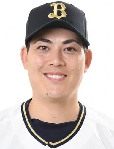 オリックスバファローズ九里　25試合11勝8敗 防御率2.42 投球回数164