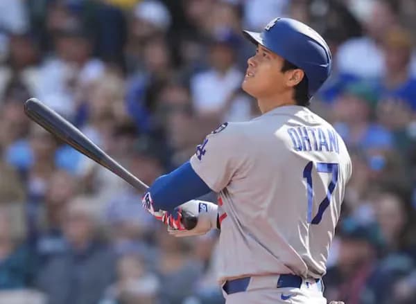 大谷翔平が55号本塁打を放ち日本選手の最多記録更新