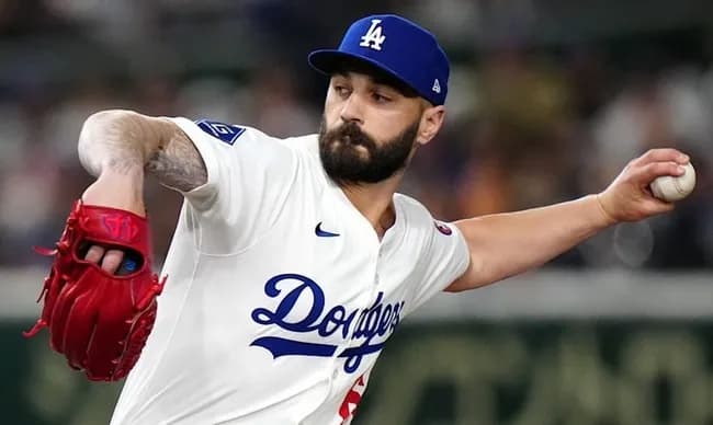 ドジャース　スコットさんの球種は2種類😌