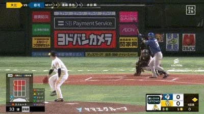 【ソフトバンク対日本ハム25回戦】日本ハム・郡司裕也、ソフトバンク・大江から第１０号先制２ランホームラン！！！！！！！！！！！！！！！！！
