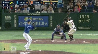 【巨人対中日25回戦】巨人・山瀬、プロ初タイムリー＆プロ初打点！！！！！！！！！！！！！！！！