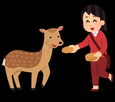 1億円貰えるが1週間シカの姿になって奈良公園から出られなくなるボタン