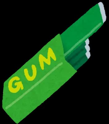 女の子に噛んでたガム渡されて食べたい