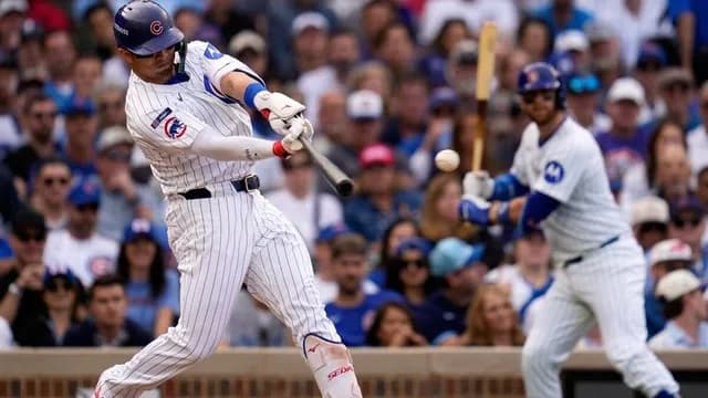 カブス鈴木誠也、ダルビッシュから二塁打を放ち絶好調を維持！自身初PSで3試合連続長打に本拠地熱狂