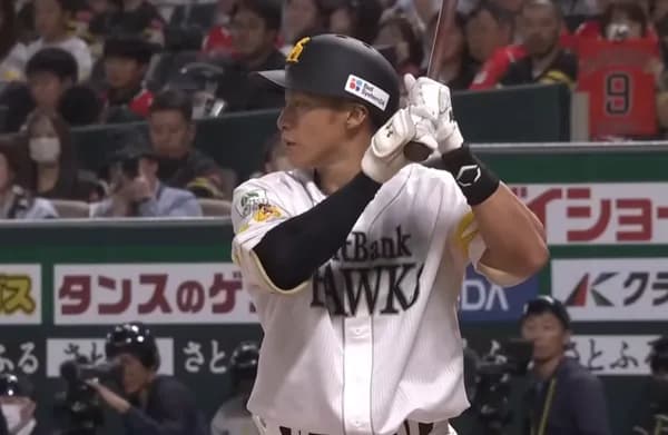 柳田悠岐(37) 1614安打 267本塁打 898打点 781四球