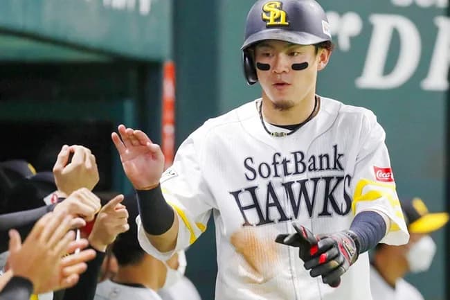 ソフトバンク牧原、四球数7で首位打者獲得ｗｗｗ