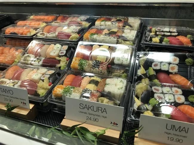 【画像】海外のパック寿司の価格、限界突破ｗｗｗｗｗｗｗｗｗｗｗ