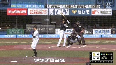 【ロッテ対ソフトバンク25回戦】ソフトバンク・柳田、二試合連発となる第４号先頭打者ホームラン！！！！！！！！！！！！！！！！！