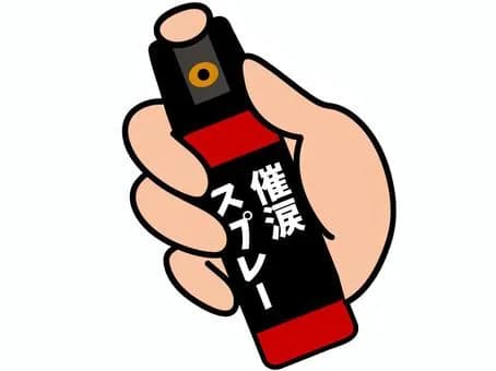 警察「催涙スプレーなんて何のために持ち歩いてるの？」