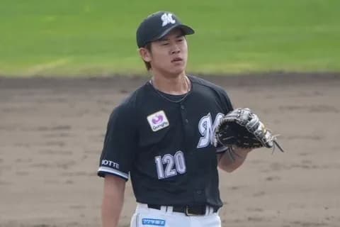 ロッテ育成の田中楓基が戦力外、他育成5選手は契約満了で再契約の見込み