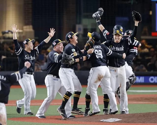 4月30日時点でのソフトバンク→借金6の最下位　日本ハム→貯金2の2位