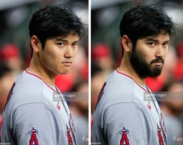 大谷、ヒゲ生やしたら超絶イケメンだった