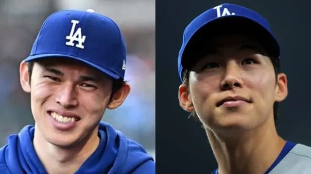 【悲報】キムヘソンさん、大谷にはペコペコして佐々木朗希のグータッチは無視する人間だった