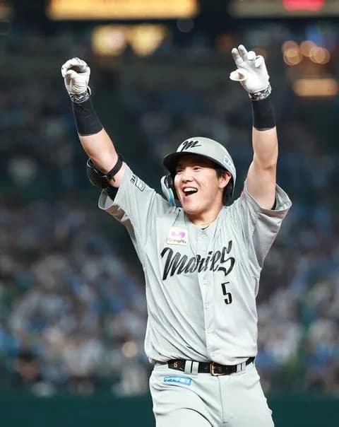 ロッテ大村監督、安田について一言「1年間打っていないので。いや、もっとか（笑）。」