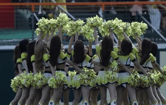 タイガースガールズ、すごい膨らみの子が発見される