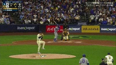 ドジャース、８回表にエドマンのタイムリーでリードを４点に広げる！！！！！！！！！！！！
