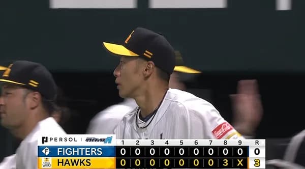 【3-0】8回に柳田悠岐の決勝3ランでホークス勝利！！日本シリーズへ王手！！！！！