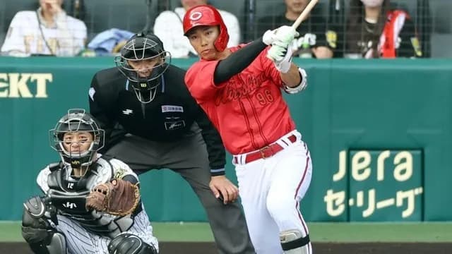 カープ新井監督「(奨成は)まだ計算できる選手ではない。何年か続けて数字を残してレギュラーになる」