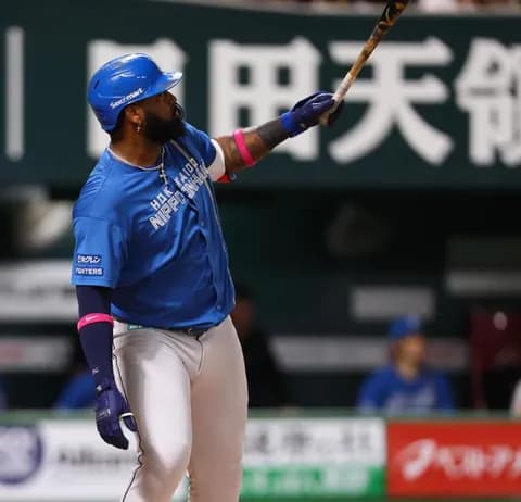 レイエス止まらん　１試合２発　七回にも左越え２ラン、三回には勝ち越し２ランを中越えに　