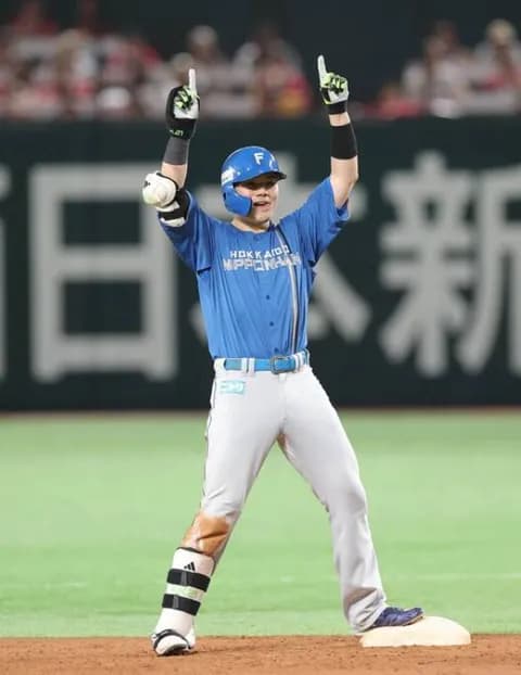 【日本ハム】清宮幸太郎、タイムリー二塁打　２点追加しリード拡大