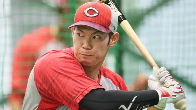 カープ坂倉将吾が複数ポジションへ覚悟「チームのために全部やる」