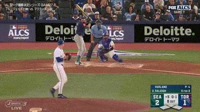 マリナーズ・ローリー、PS第5号ソロホームラン！リードを2点に広げる！！！！！！！！！！！！！！！！