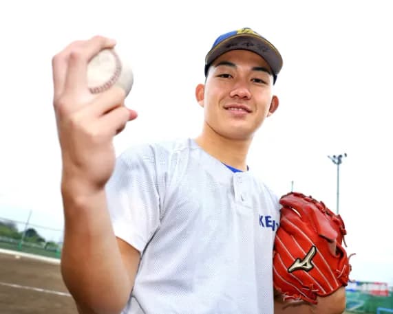 健大高崎・石垣元気「ソフトバンクに１位指名される夢を見ました。１位だったのでうれしかったです」