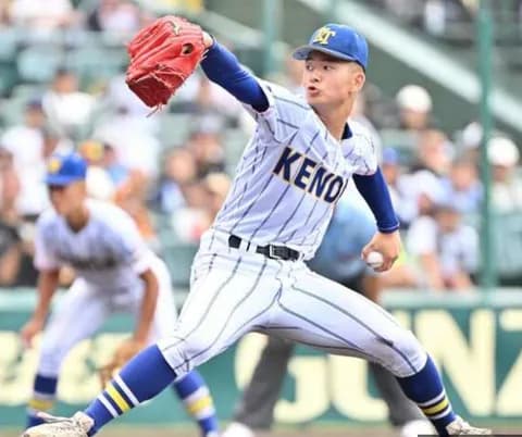 オリックス ドラフト3位 健大高崎高校 佐藤龍月投手
