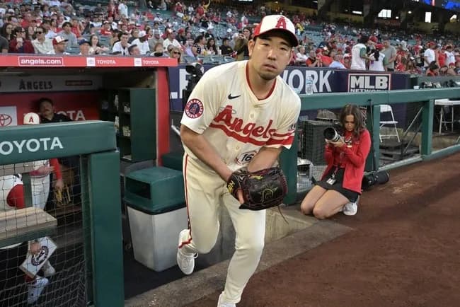 【MLB】エンゼルス菊池雄星が奇跡の再会　ロスの寿司屋訪れたら…元西武の“相棒”吉見太一氏が握っていた！