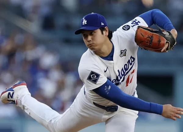 大谷翔平、WS初登板は7回途中4失点　延長18回フル出場の翌日に二刀流