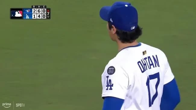 【WS第4戦】大谷翔平　WS初登板、今季最長タイ6回0/3回で降板　前夜6時間39分フル出場も疲労見せず力投