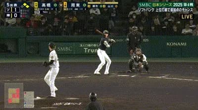 【日本シリーズ第4戦】阪神・高橋遥人にアクシデント　ライナーが左腕付近に直撃し負傷交代…