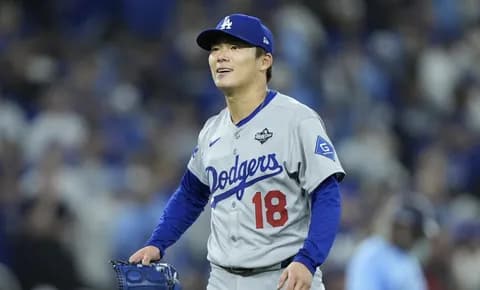 山本由伸さん、明日人生を賭けたWS第7戦のマウンドへwwwwww