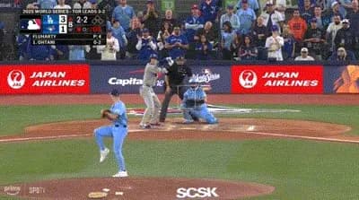 【WS第6戦】大谷翔平、第四打席でツーベースヒット！１７打席ぶり安打！！！！！！！！！！！！！！！