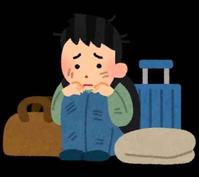 22歳ワイ、今年中に家がなくなりそう