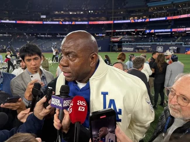 【MLB】マジック・ジョンソン氏、山本由伸は「神がかっていた」　今世紀初WS連覇に「王朝と言っていい」　NBAスーパースターも絶賛