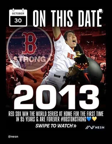 上原浩治さん(10/31)「ドジャース2勝3敗かぁ…よっしゃワイの胴上げ投手写真出したろ！」