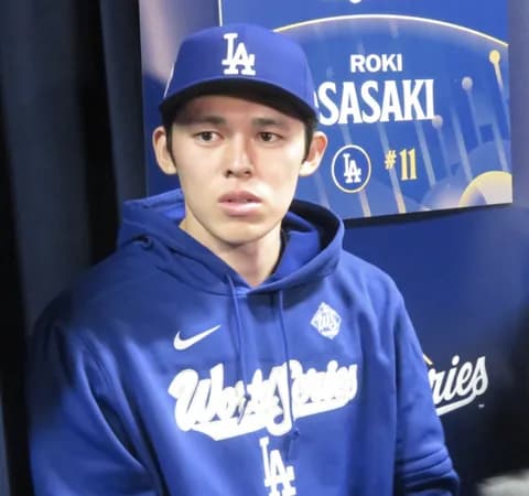 佐々木朗希　由伸の魂の投球に感動「僕が、投手が目指す姿なのかなと思う」ブルペンで準備も「めちゃくちゃ緊張していた」