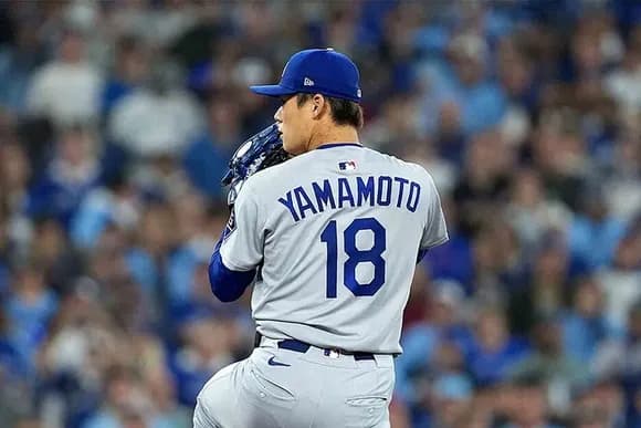 【悲報】ロバーツ監督「ヤマモトはGOATだ！」日本人「山本はGOD！？いわゆる神！？」