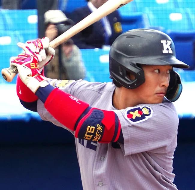 東京六大学野球秋季フレッシュリーグ　慶大・清原勝児は代打で途中出場　四球に遊ゴロ「悔しいですね。それだけです」父・和博さん見守る