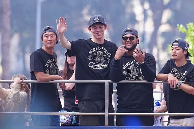 ドジャース・トライネン「今年はブルペン陣がみんな活躍。チーム全員で勝ち取った世界一」