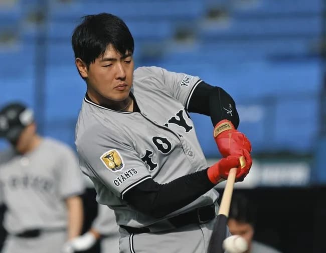 侍ジャパン、巨人・岡本和真は遅れて合流へ 井端監督は中軸として期待