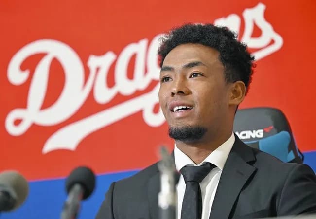 中日ブライト健太（26）、大幅年俸増にたまげる。「ほぼ代打でしか出てないのにこんなに…」