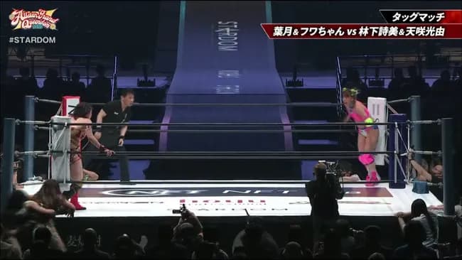 【動画】フワちゃん、プロレスでガチでラリアットを食らってしまう